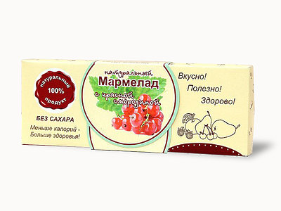№2 Мармелад натуральный "Красная смородина" 140г в Великом Новгороде