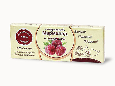  Мармелад натуральный "Малина" 140г в Великом Новгороде