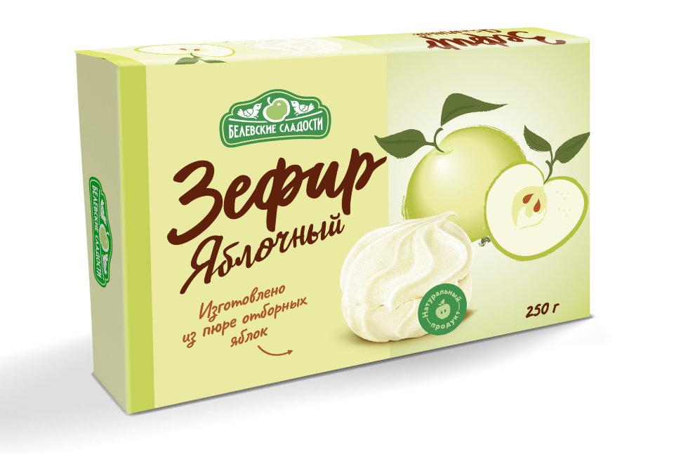  Зефир белевский "Яблочный" 250г в Великом Новгороде